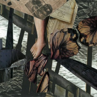 Tableau-collage d'Annette Domont