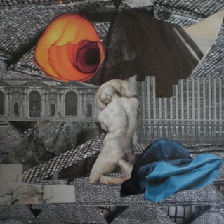 Tableau-collage d'Annette Domont